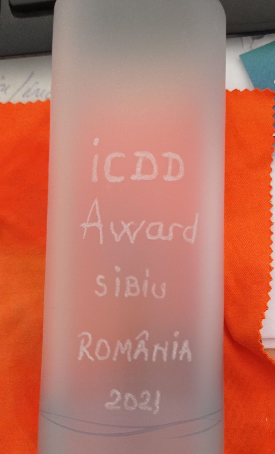 ICDD 2021 Trophy